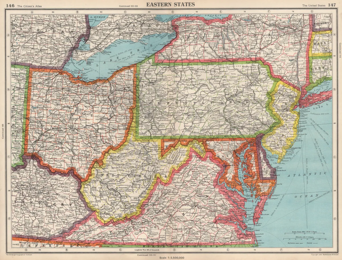 Maryland-Pennsylvania border
